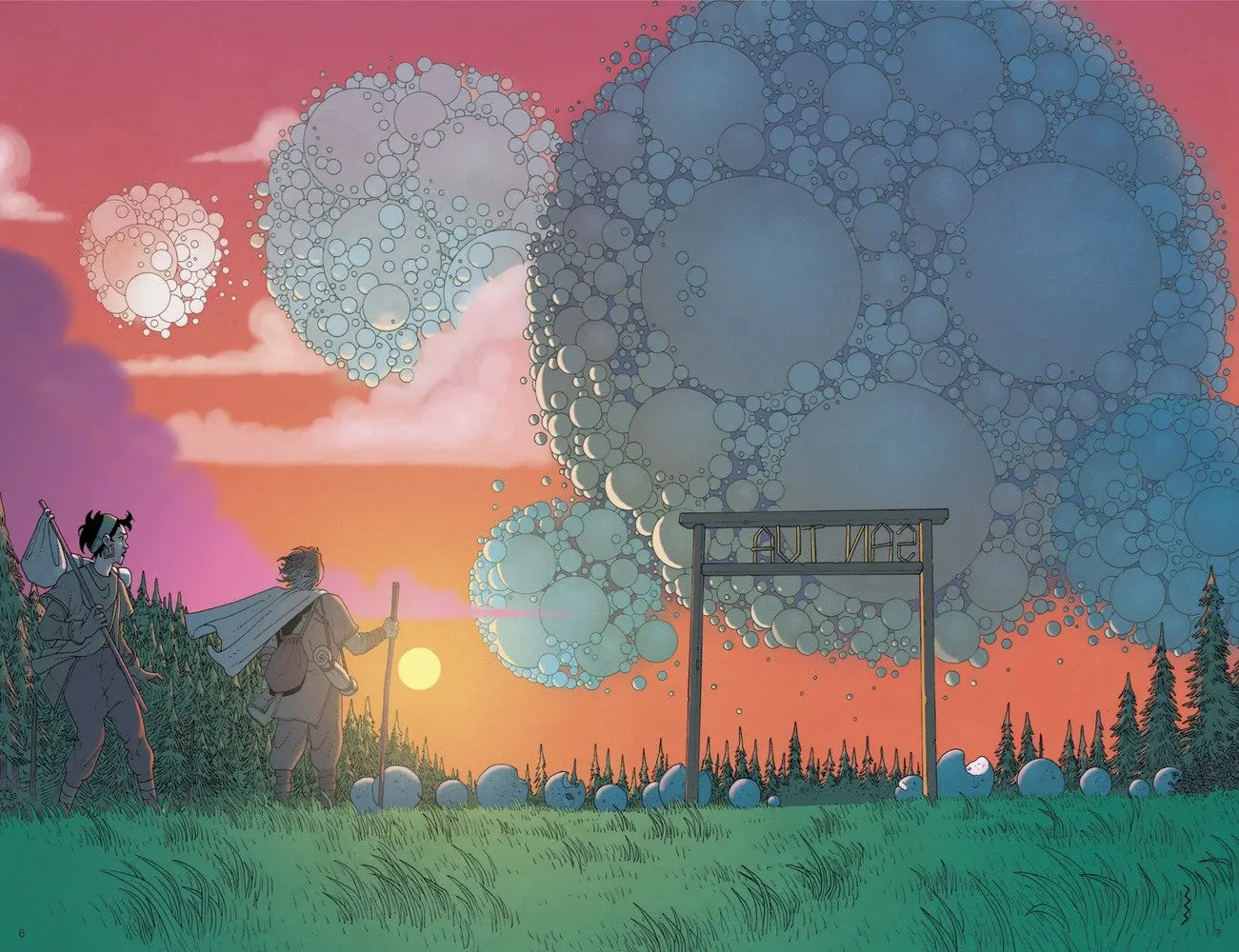 Human Nature Book 1:  A Satirical Science Fiction Graphic Novel - Image 2