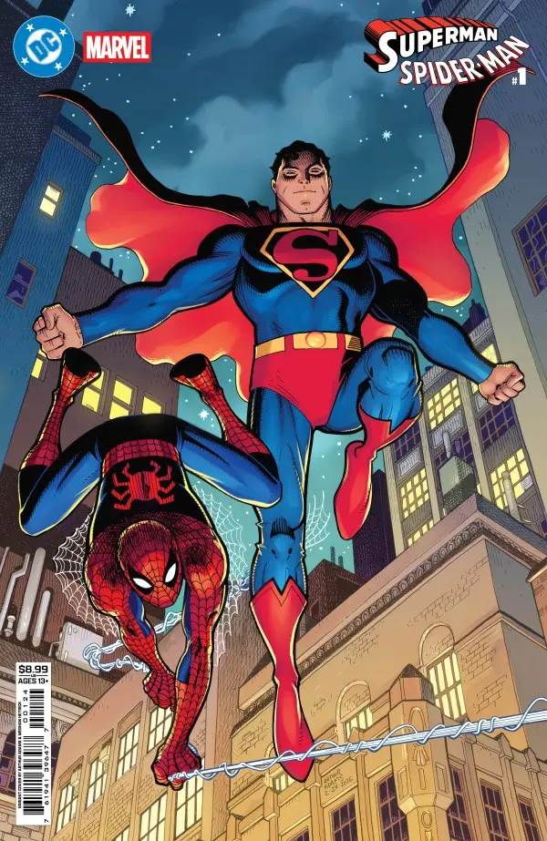 DC/Marvel: Superman/Spider-Man #1 (One Shot) Cover L Arthur Adams Card Stock Variant