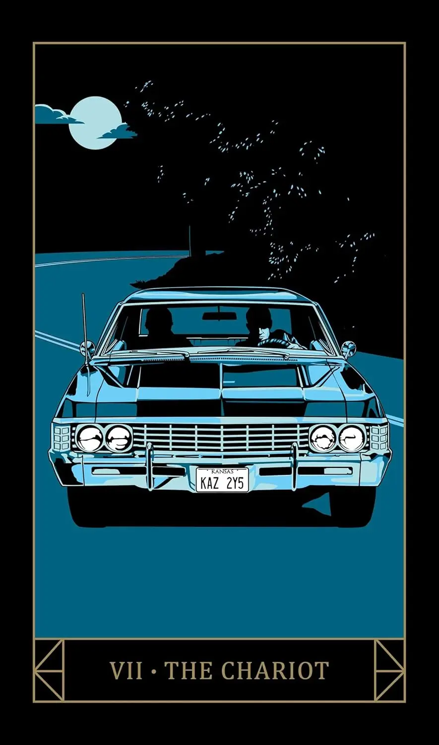 Supernatural TPB Tiny Tarot Deck And Guidebook - Image 5