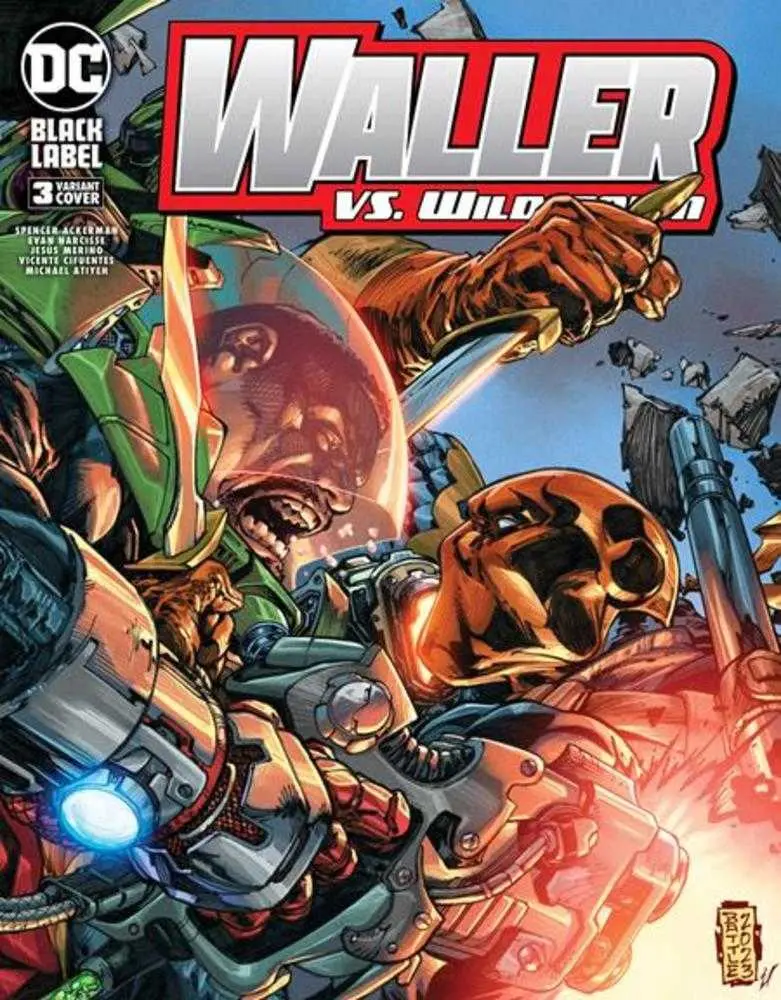 Waller vs Wildstorm #3 (Of 4) Cover B Eric Battle Variant (Mature) - Image 2