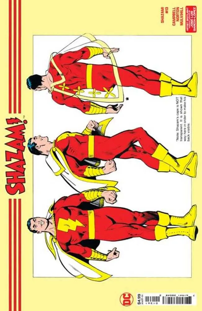 Shazam #13 Cover D Jose Luis Garcia-Lopez Artist Spotlight Card Stock Variant