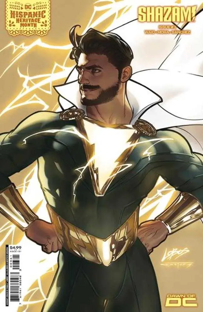 Shazam #3 Cvr D Pablo Villalobos Hispanic Heritage Month Card Stock Var - Image 2