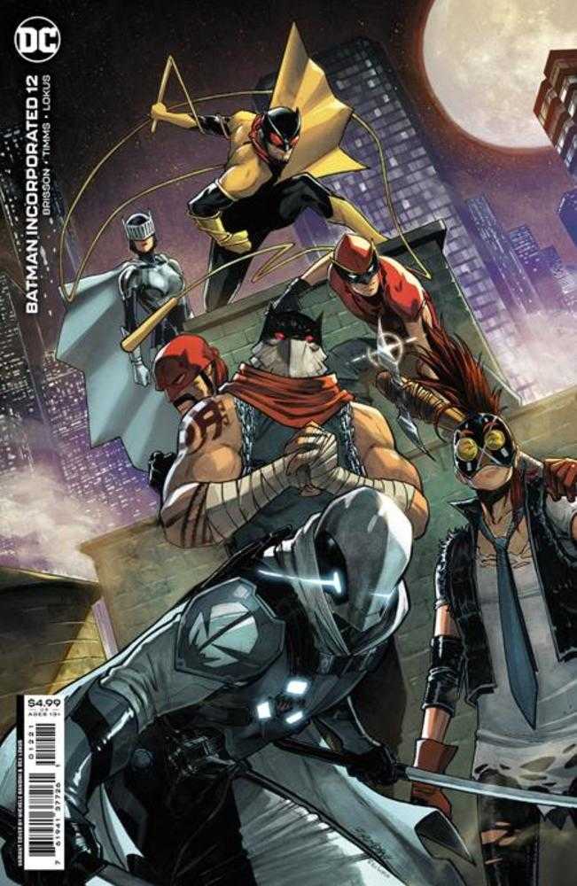 Batman Incorporated #12 Cover B Michele Bandini Card Stock Variant - Image 2