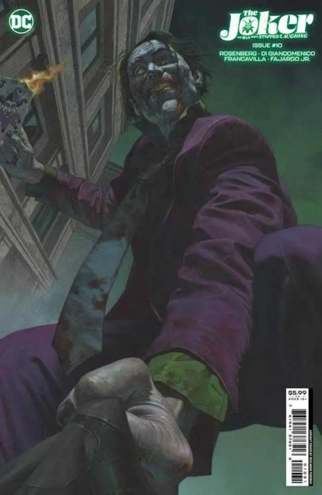 Joker The Man Who Stopped Laughing #10 Cvr C Riccardo Federici Var - Image 2