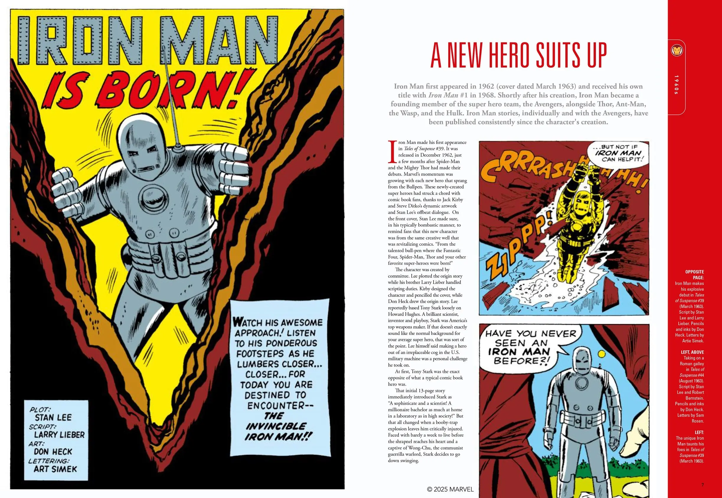 Marvels Iron Man The First 60 Years Hardcover - Image 3