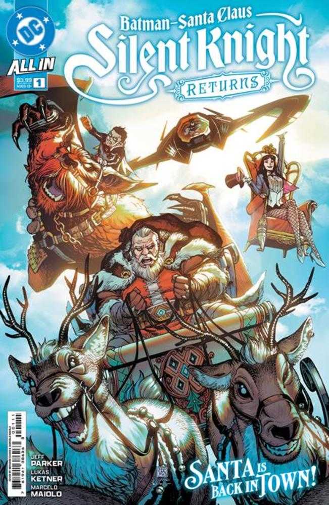 Batman Santa Claus Silent Knight Returns #1 (Of 5) Cover A Bernard Chang - Image 2