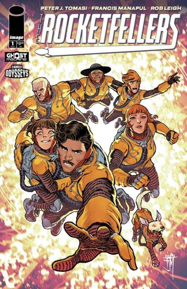 Rocketfellers #1 Cover A Francis Manapul - Image 2