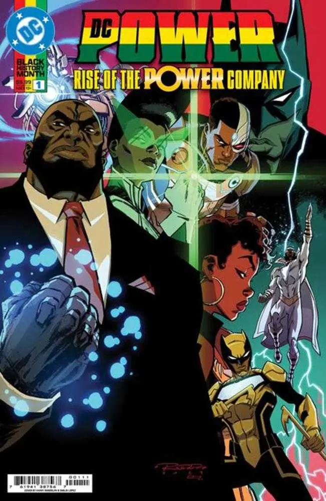 DC Power Rise Of The Power Company #1 (One Shot) Cover A Khary Randolph - Image 2