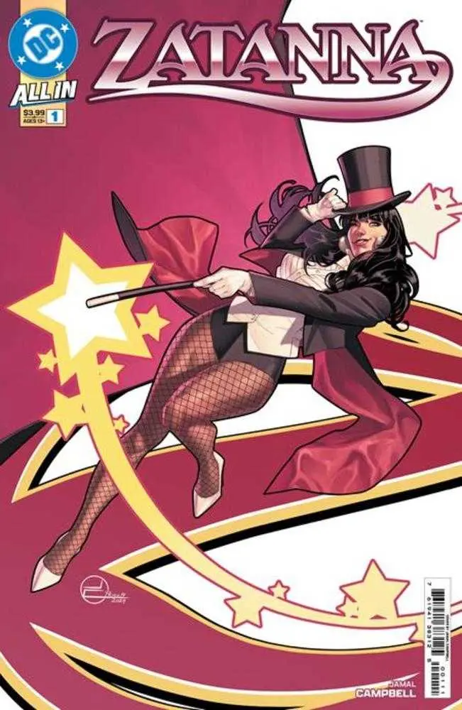 Zatanna (2025) #1 (Of 6) Cover A Jamal Campbell - Image 2