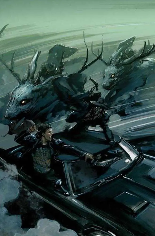 Supernatural #5 Cover I Inc 1:15 Clayton Crain Full Art Variant