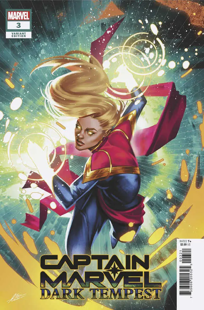 Captain Marvel: Dark Tempest 3 Mateus Manhanini Variant - Image 2