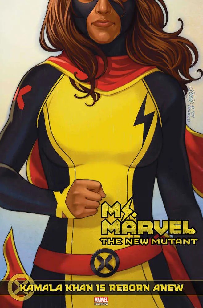 Ms. Marvel: The New Mutant 1 Betsy Cola Homage Variant - Image 2