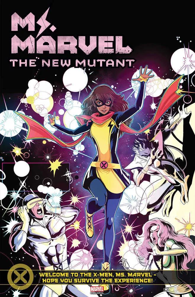 Ms. Marvel: The New Mutant 1 Luciano Vecchio Team Homage Variant - Image 2