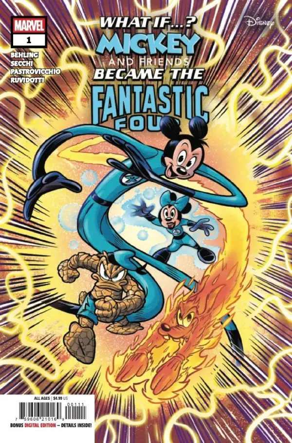 Marvel & Disney: What If...? Mickey & Friends Became The Fantastic Four #1 - Image 2