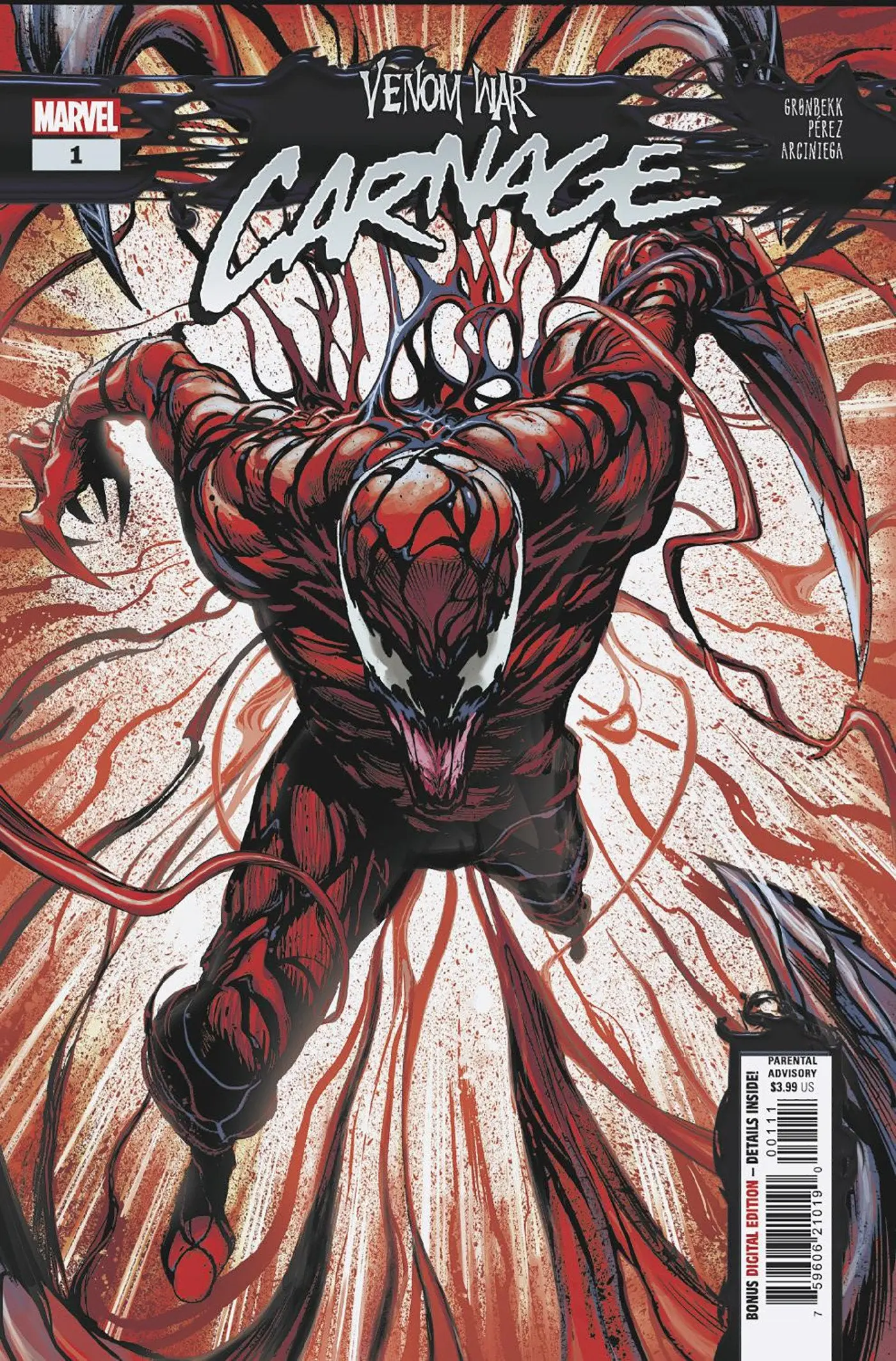 Venom War: Carnage #1 [Vw] - Image 2