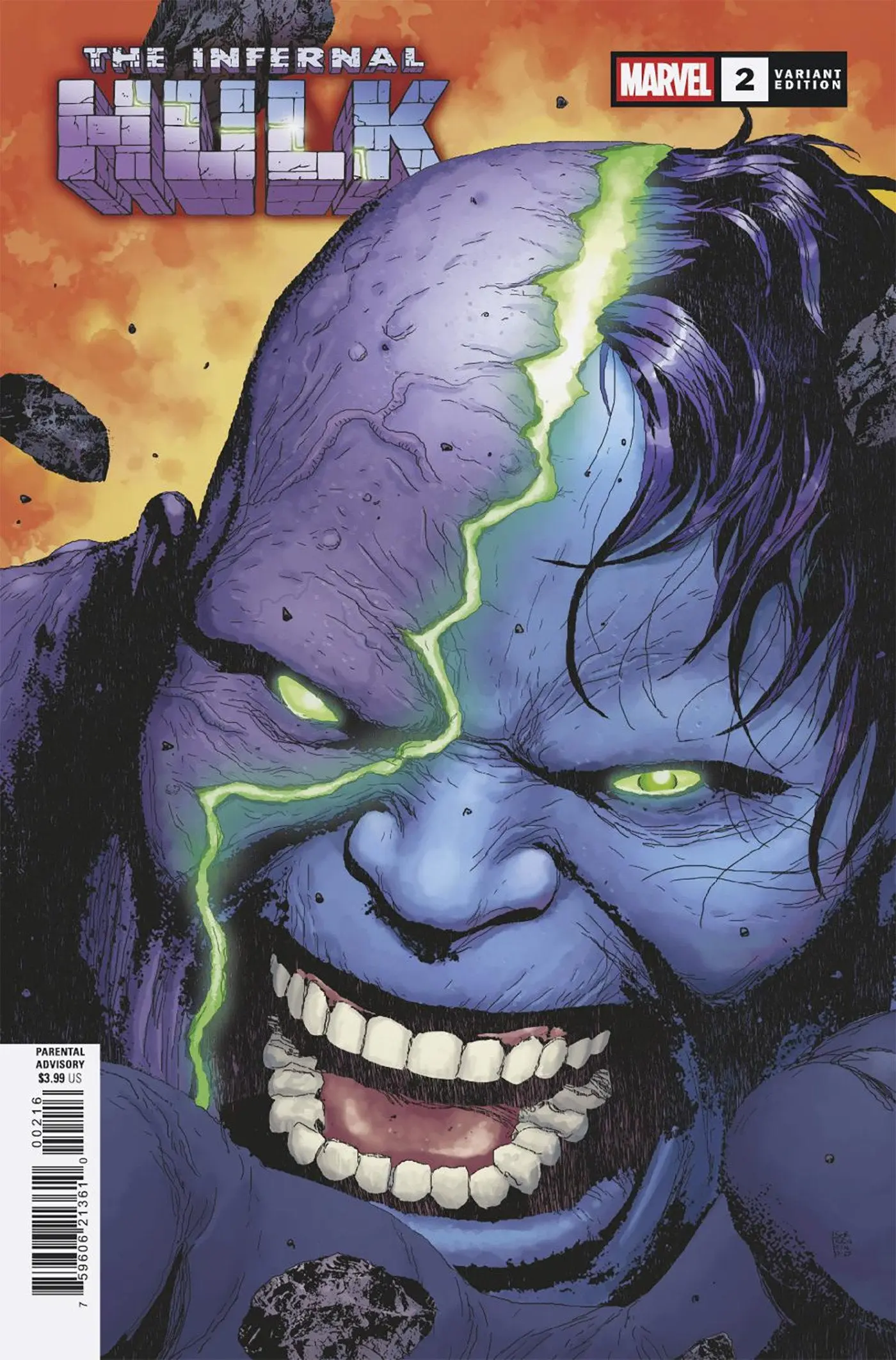 Infernal Hulk #2 Andrea Sorrentino Variant