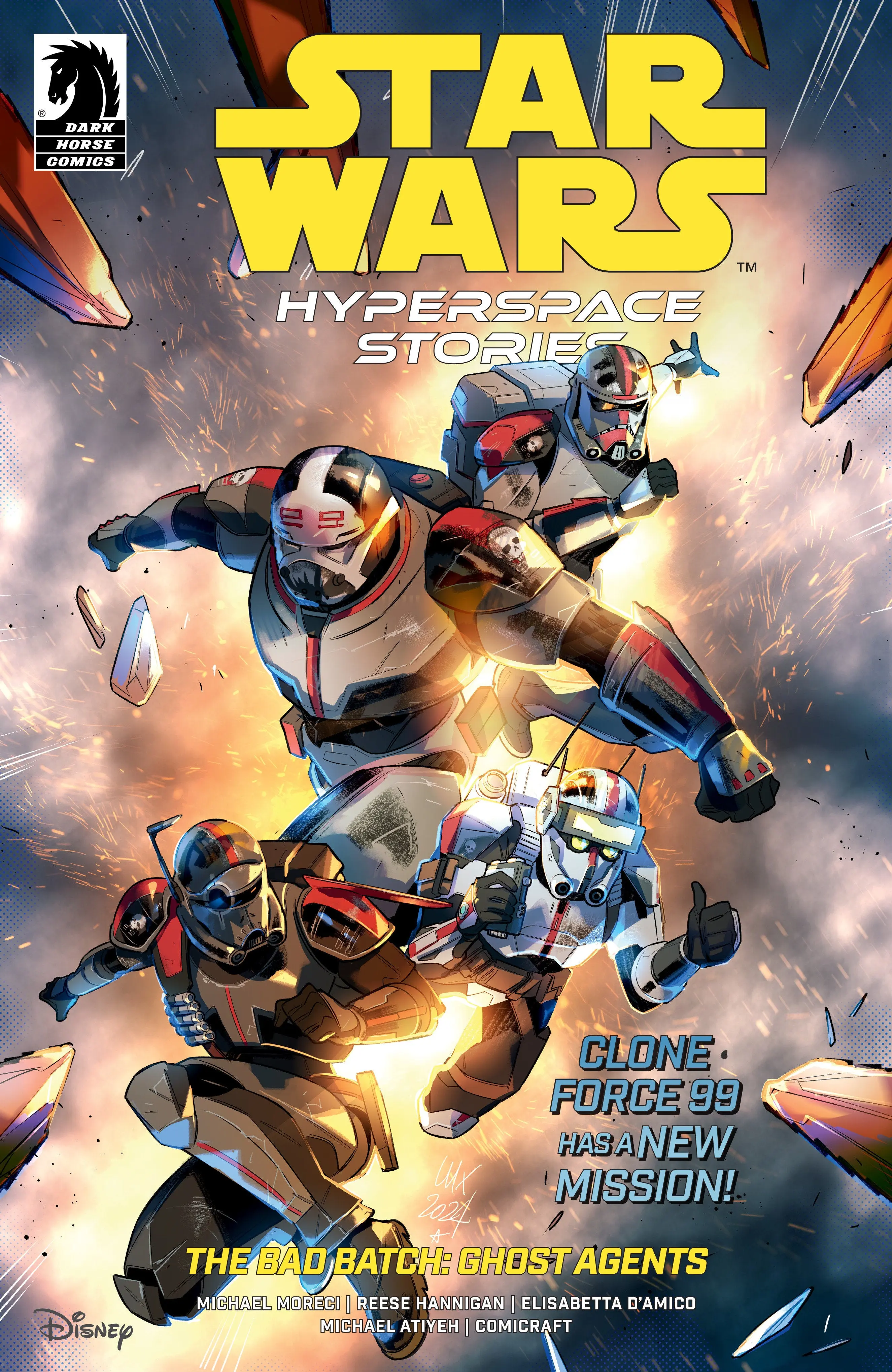 Star Wars: Hyperspace Stories-The Bad Batch--Ghost Agents #1 (Cover A) (Valeria Fa Voccia) - Image 2