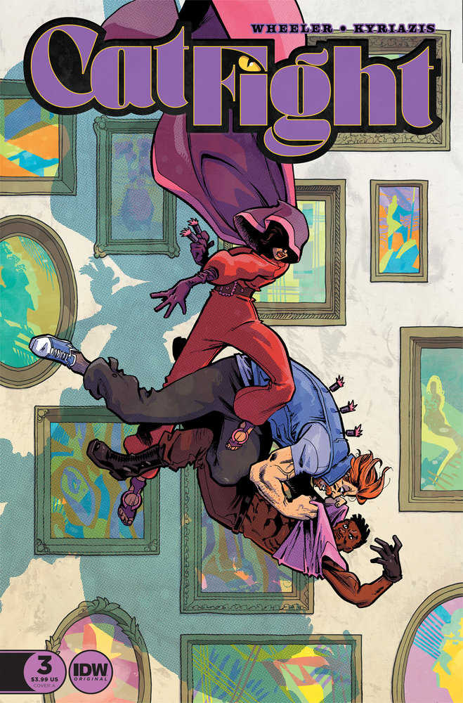 Cat Fight #3 Cover A (Kyriazis) - Image 2