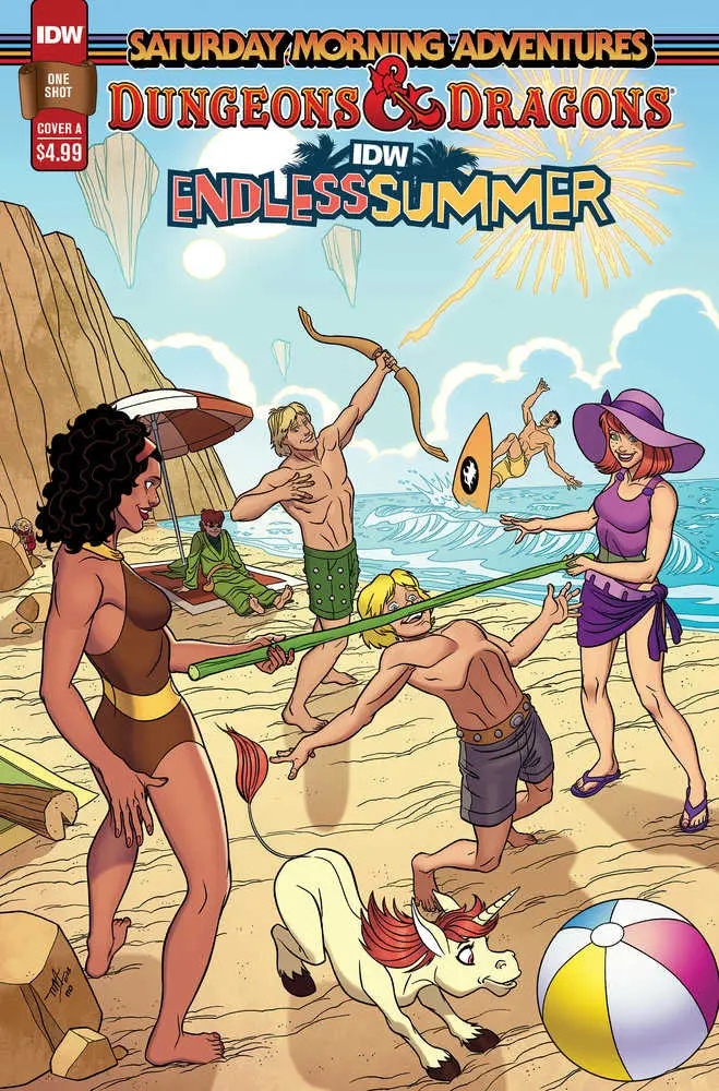 Idw Endless Summer--Dungeons & Dragons: Saturday Morning Adventures Cover A (Levins) - Image 2