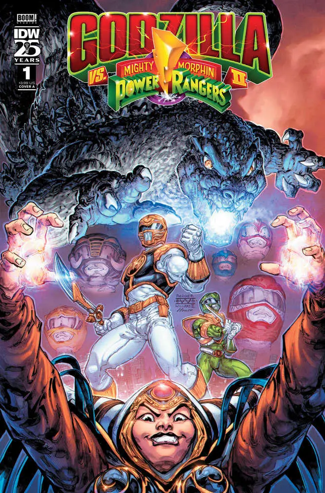 Godzilla vs. The Mighty Morphin Power Rangers II #1 Cover A (Williams II) - Image 2