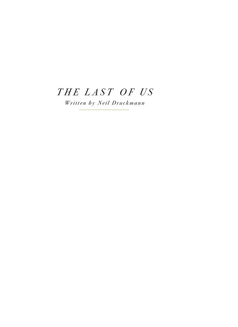 The Last Of Us: Part I And Part II Scripts - Image 2