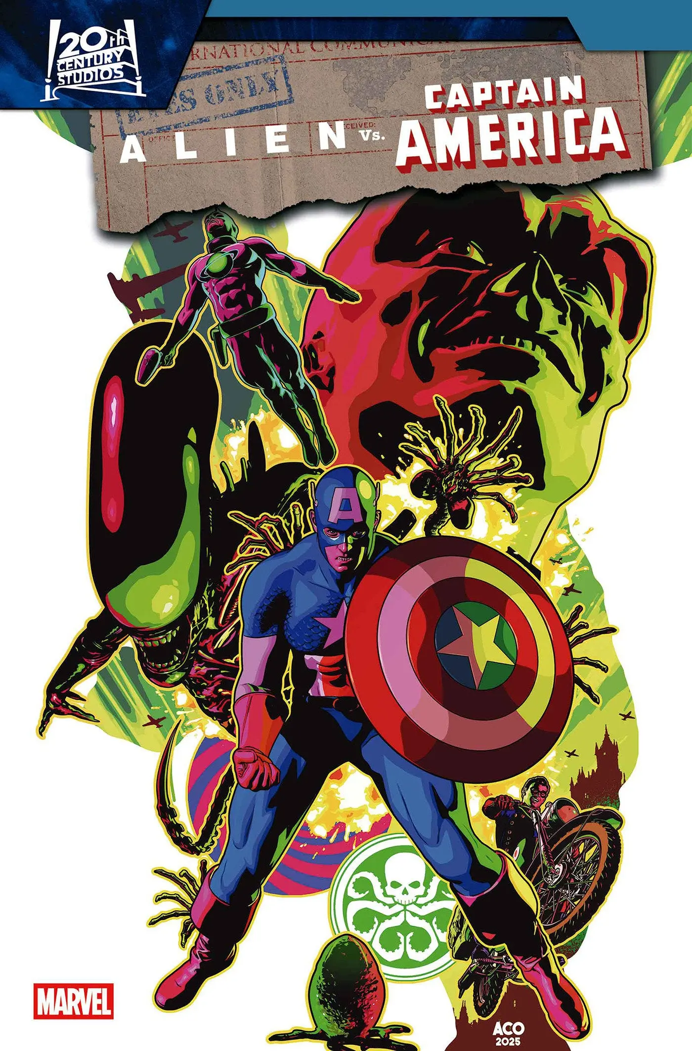 Alien vs. Captain America #3 - Image 2