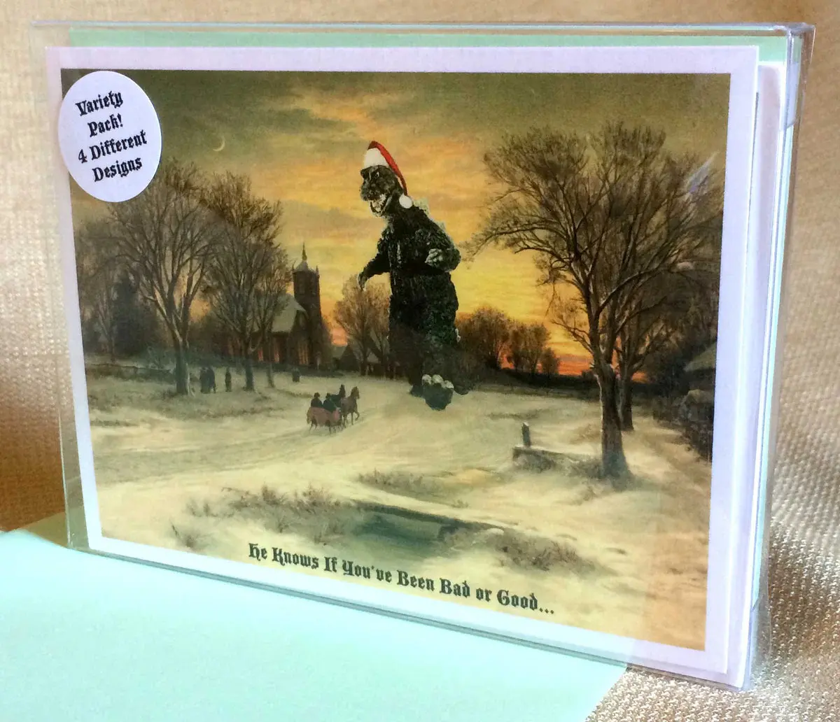 Alternate Histories Holiday Scenes Greeting Cards Variety Pack
