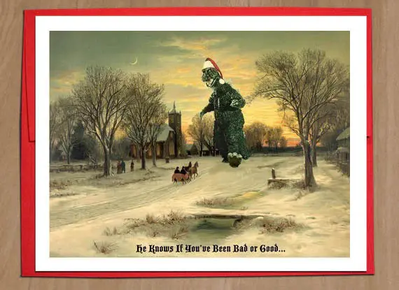 Alternate Histories Holiday Scenes Greeting Cards Variety Pack - Image 2