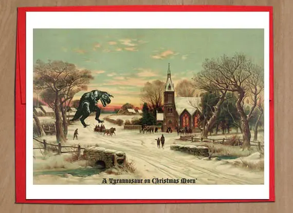 Alternate Histories Holiday Scenes Greeting Cards Variety Pack - Image 4