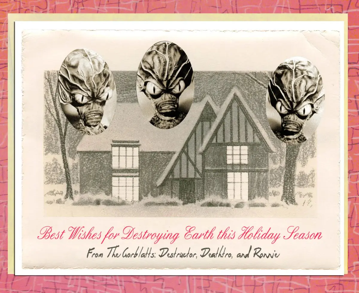Alternate Histories Vintage Holiday Cards Variety Pack - Image 4