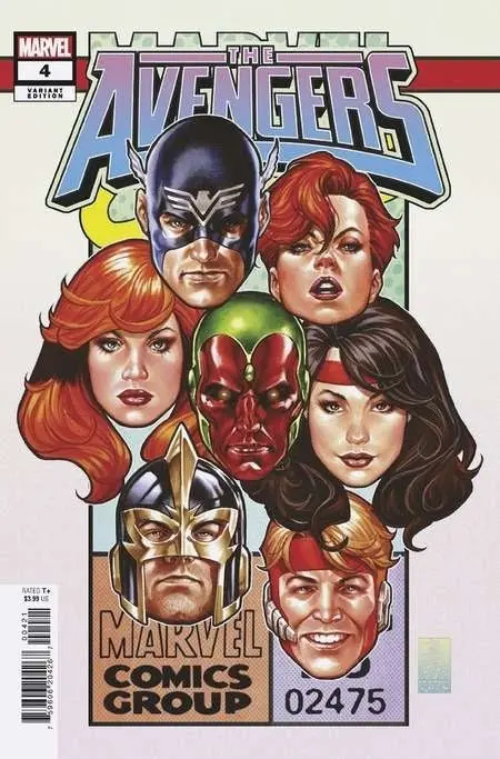 Avengers 4 Mark Brooks Corner Box Variant - Image 2