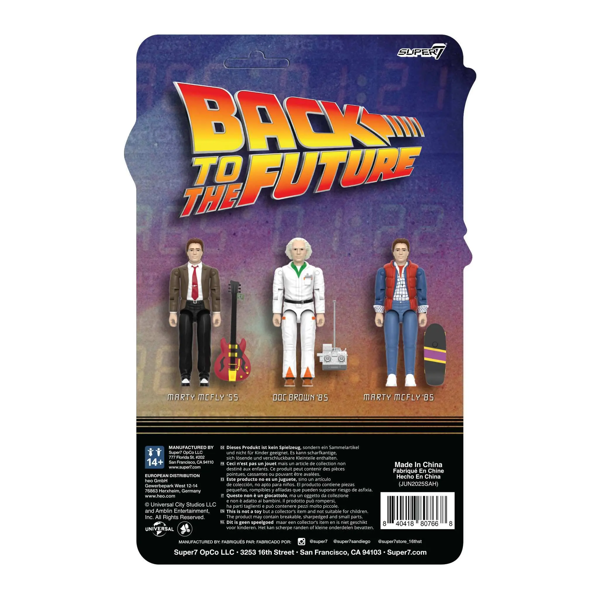 BACK TO THE FUTURE REACTION+ WAVE 01 - DOC BROWN '85 - Image 4