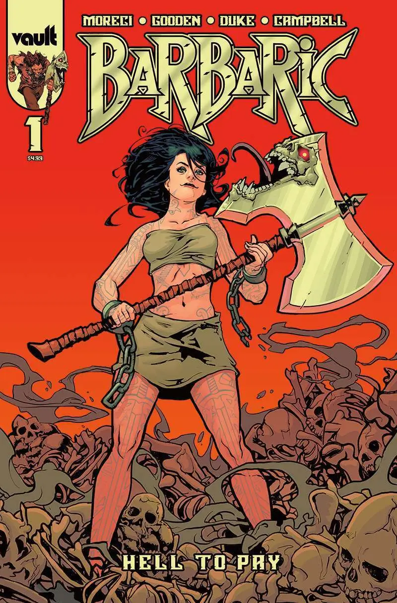 Barbaric Hell To Pay #1 Cvr B Nathan Gooden Var - Image 2