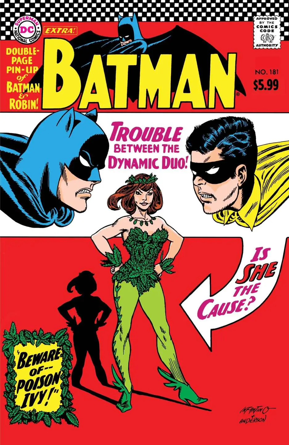 Batman #181 Facsimile Edition Cvr B Carmine Infantino & Murphy Anderson Foil Var - Image 2