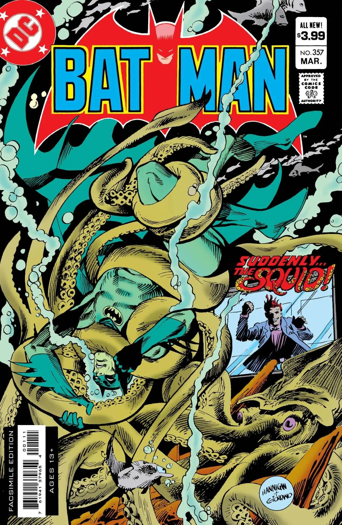 Batman #357 Facsimile Edition Cvr A Ed Hannigan & Dick Giordano - Image 2