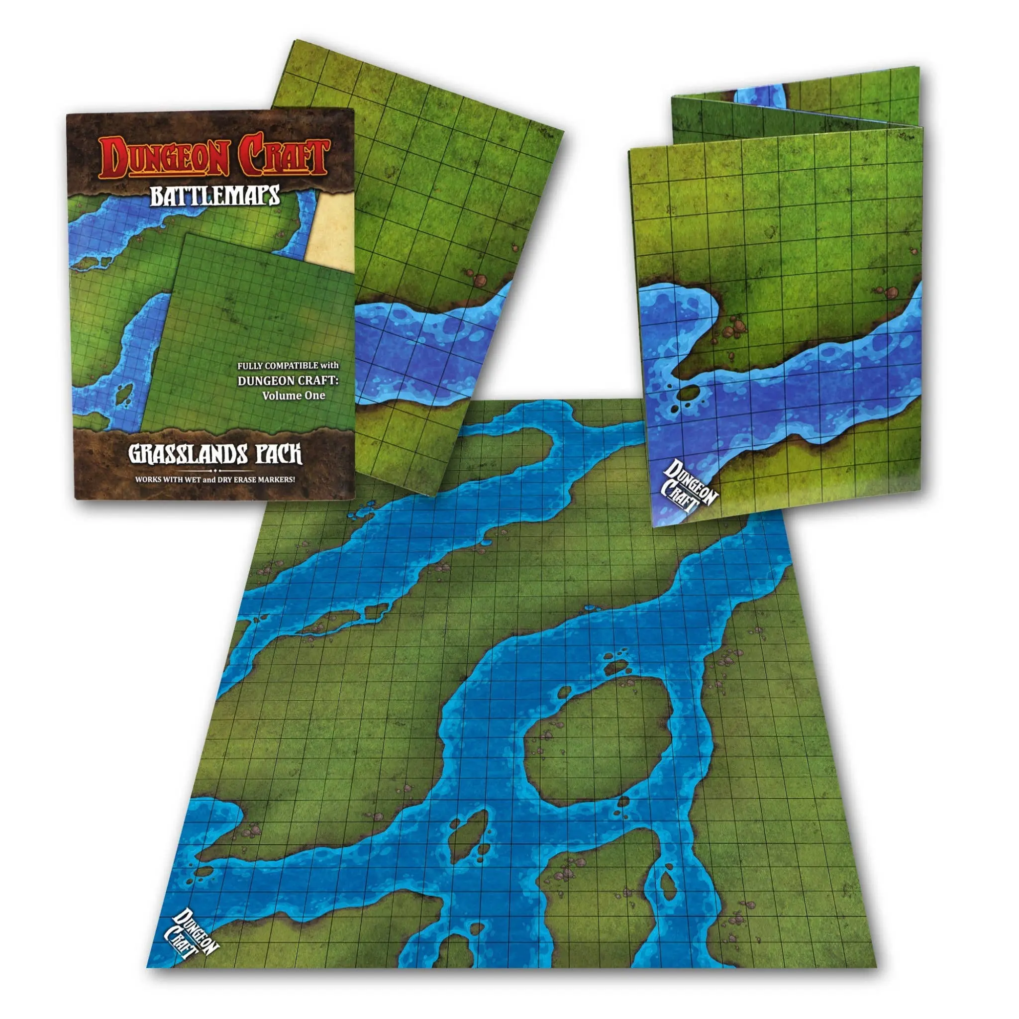 BattleMap: Grasslands Battle Map for D&D - Image 2