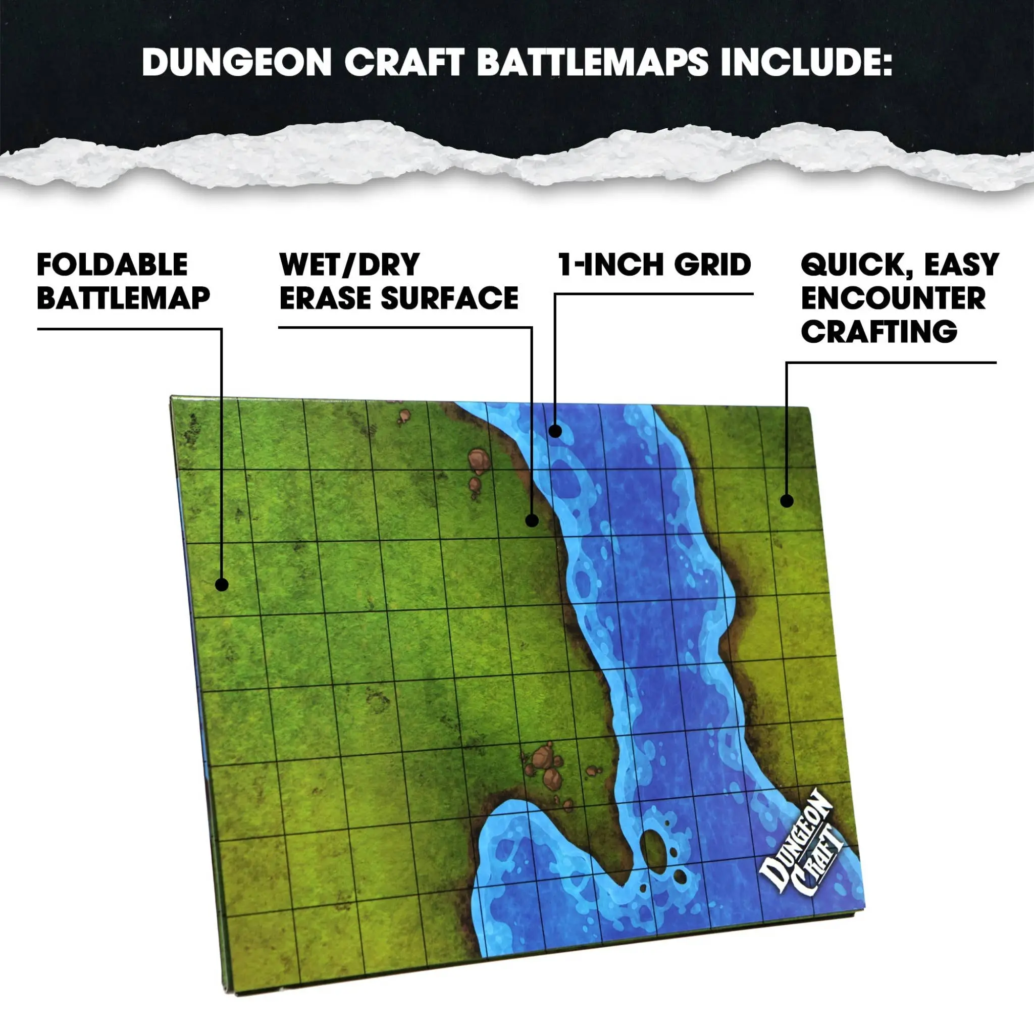 BattleMap: Grasslands Battle Map for D&D - Image 3