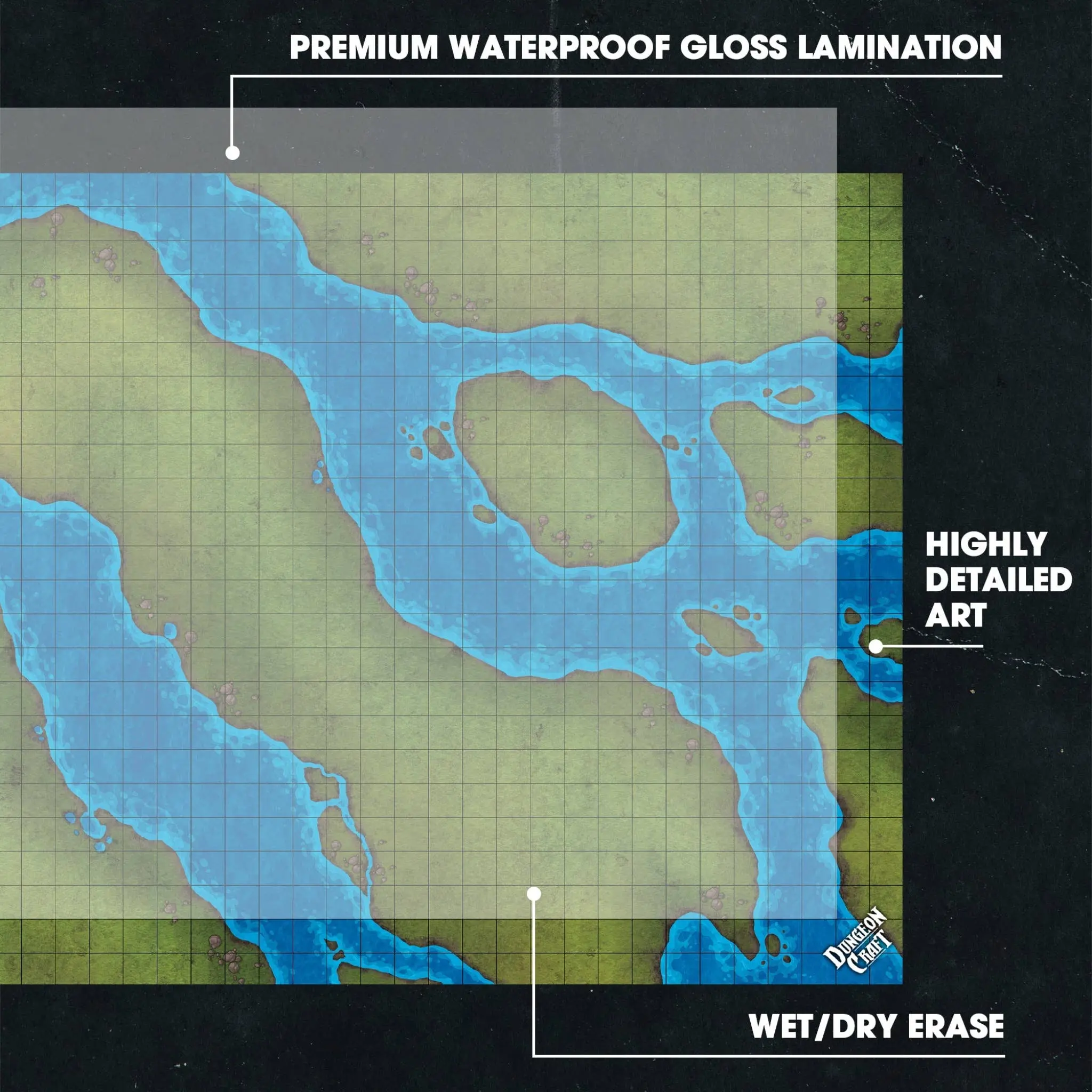BattleMap: Grasslands Battle Map for D&D - Image 4