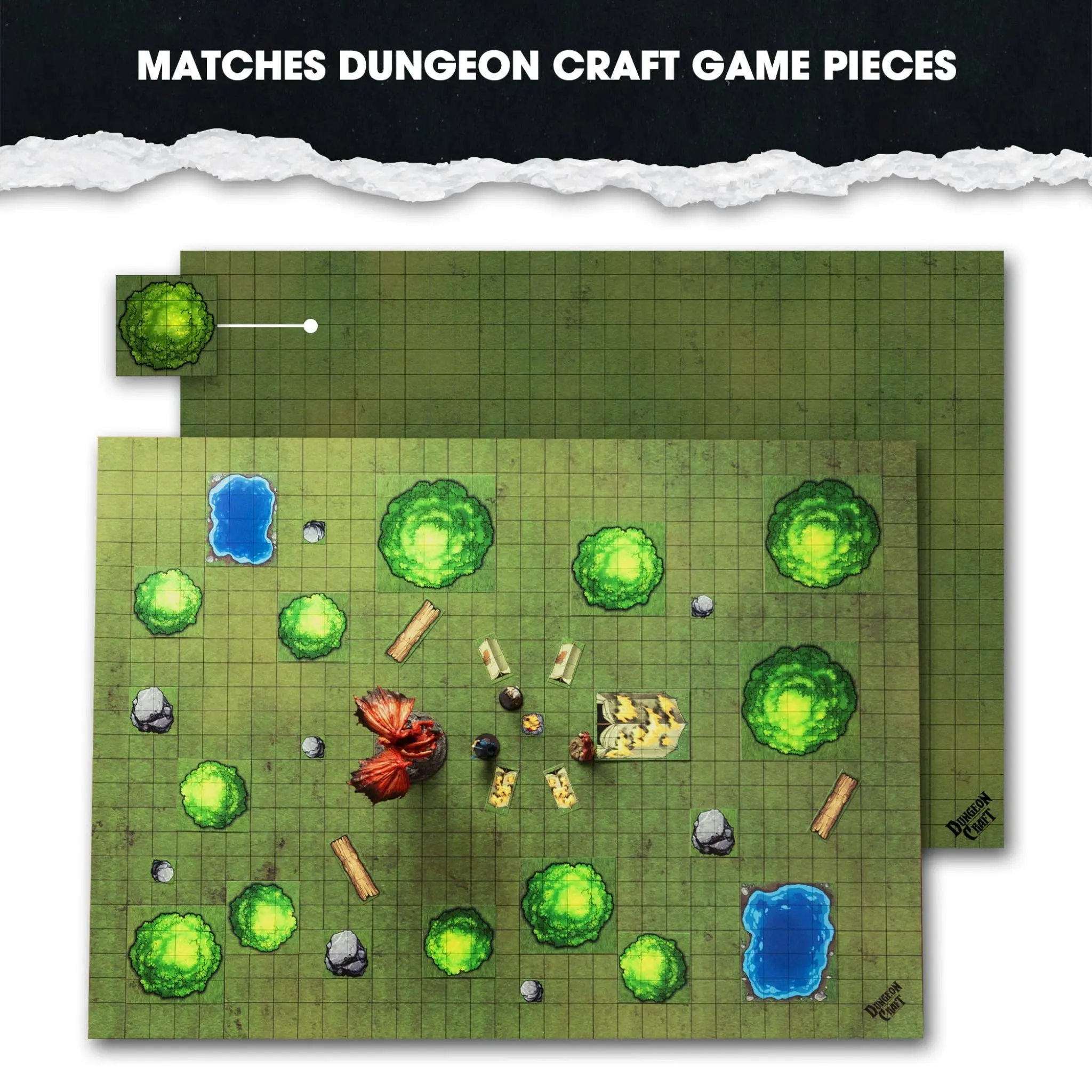 BattleMap: Grasslands Battle Map for D&D - Image 5