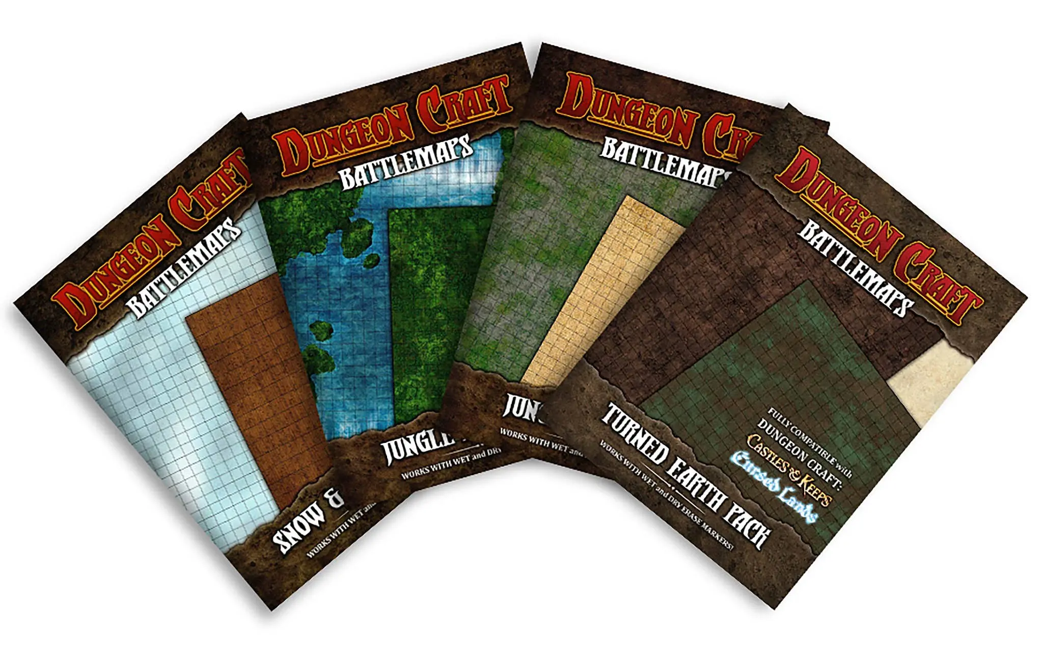 BattleMap: Lost World 4 Map Pack - Image 3