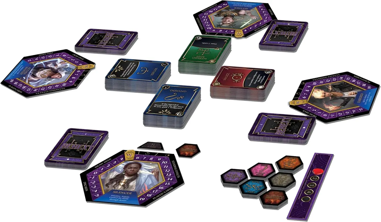 Behext: Unique Deck Building Game with Hexes and Curses - Image 3