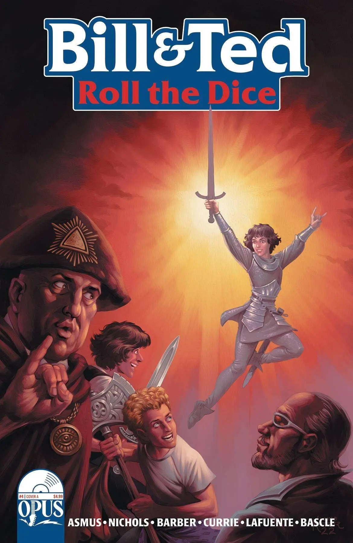 Bill & Ted Roll Dice #4 Cvr A Ketner - Image 2