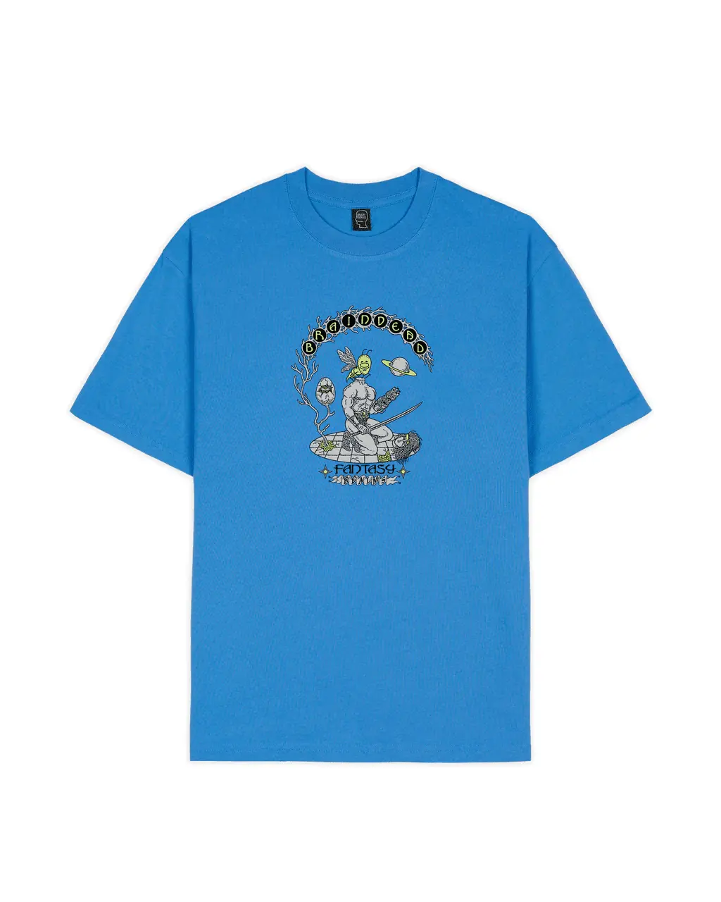 Brain Dead Fantasy Realm - T-Shirt - China Blue - Image 2