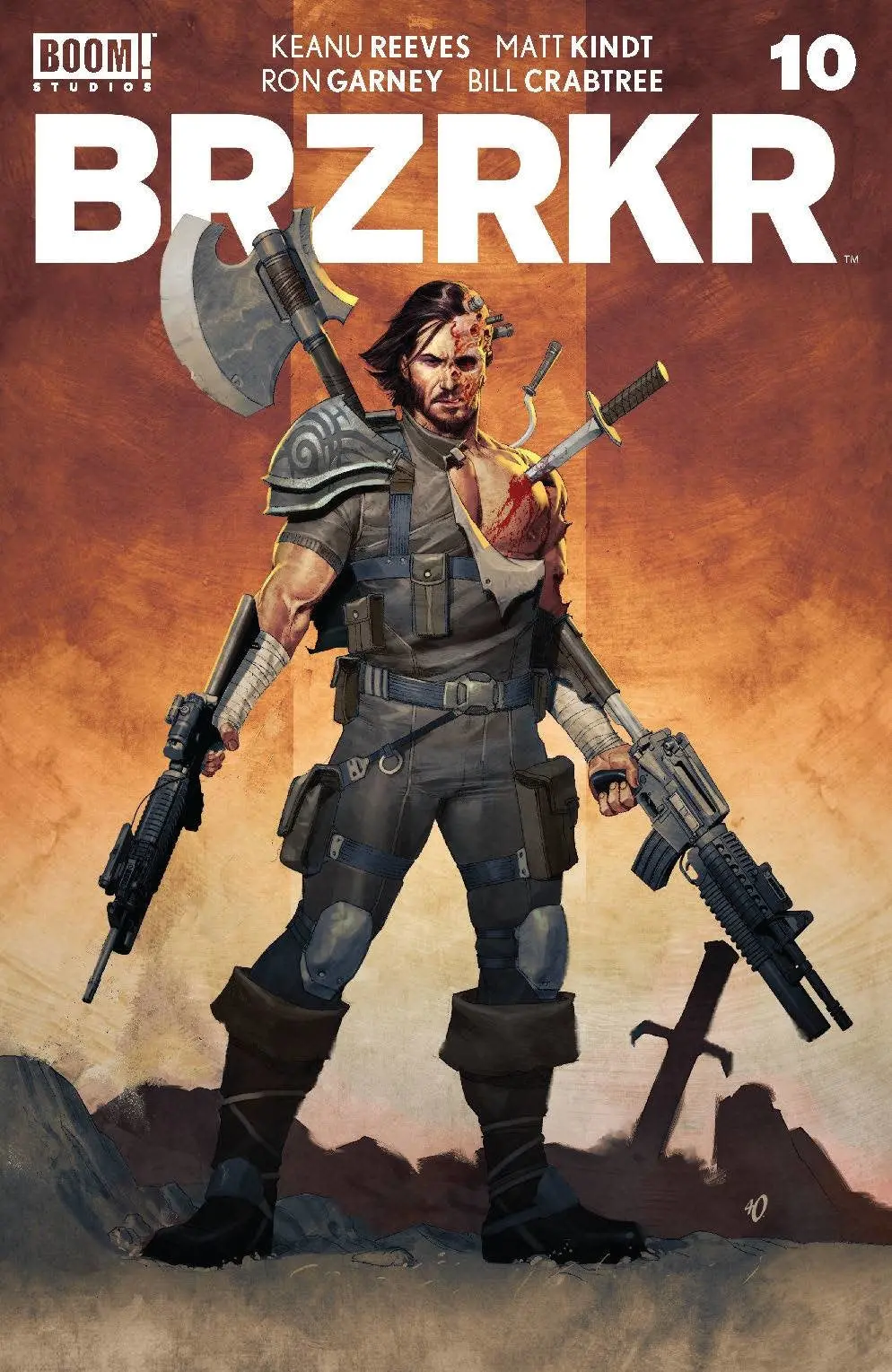 BRZRKR (Berzerker) #10 (Of 12) Cvr E 10 Copy Incv Olivetti