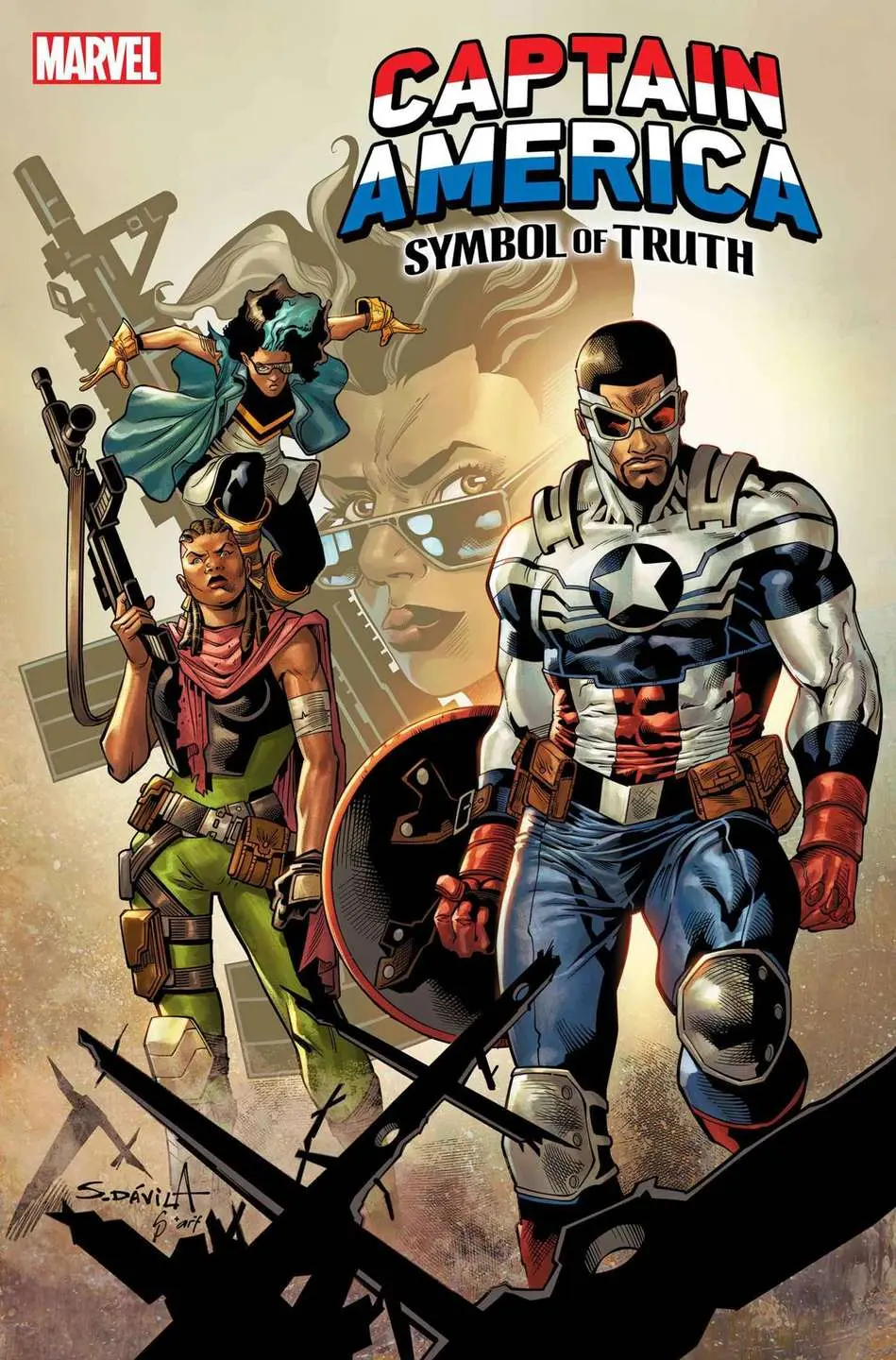 Captain America: Symbol Of Truth 10 Davila Variant - Image 2