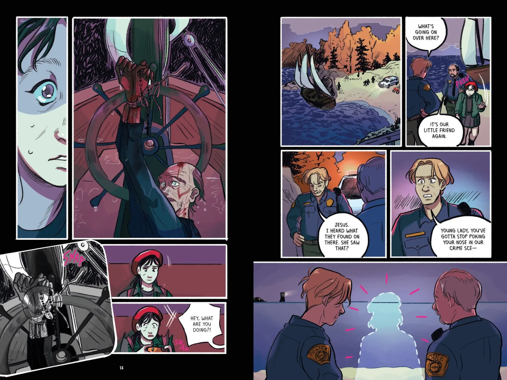 Children of the Night (When Monsters Wake Book 1):  A Graphic Novel - Image 2