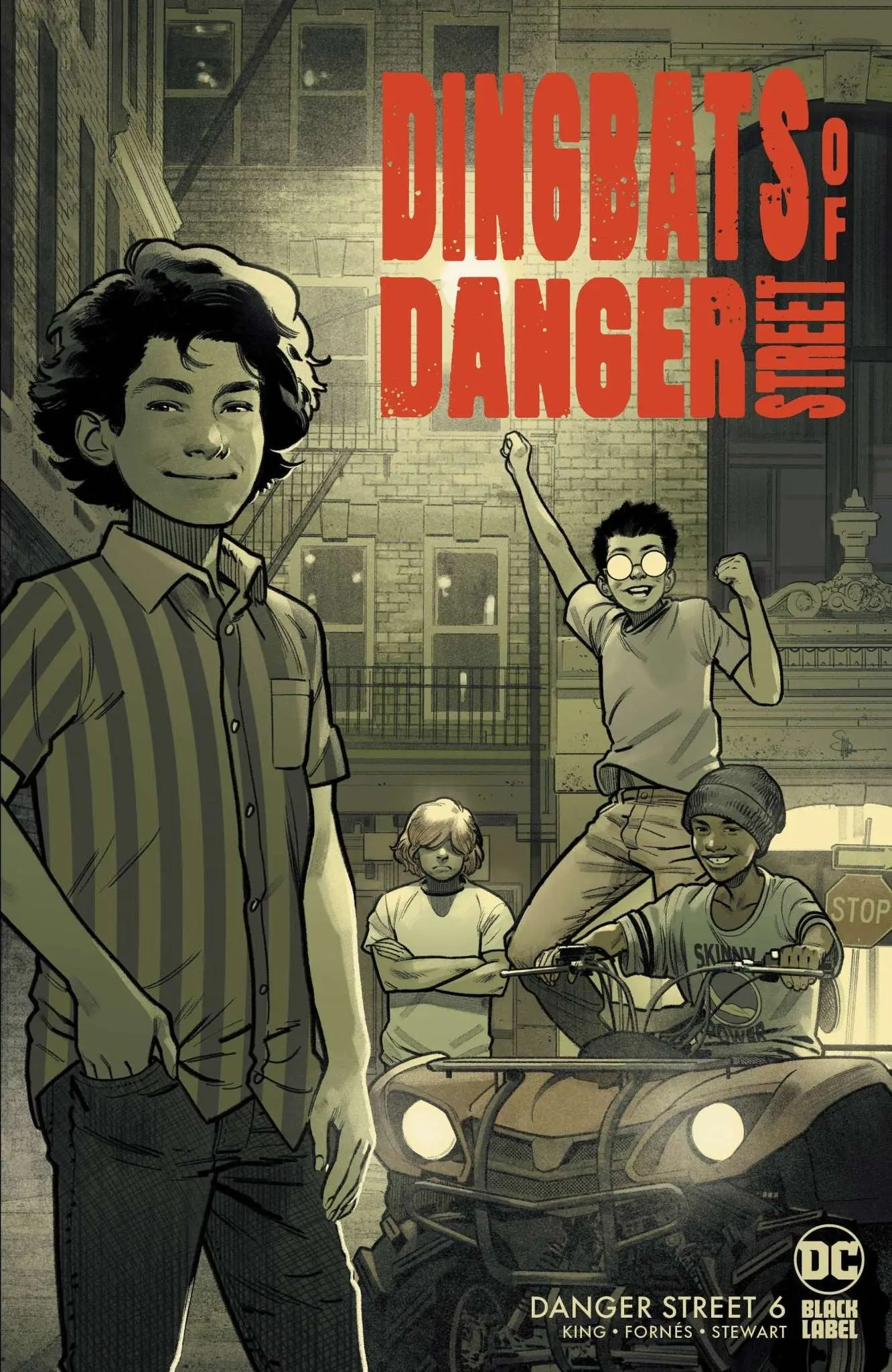 Danger Street #6 (Of 12) Cvr B Evan Doc Shaner Card Stock Var (Mr) - Image 2