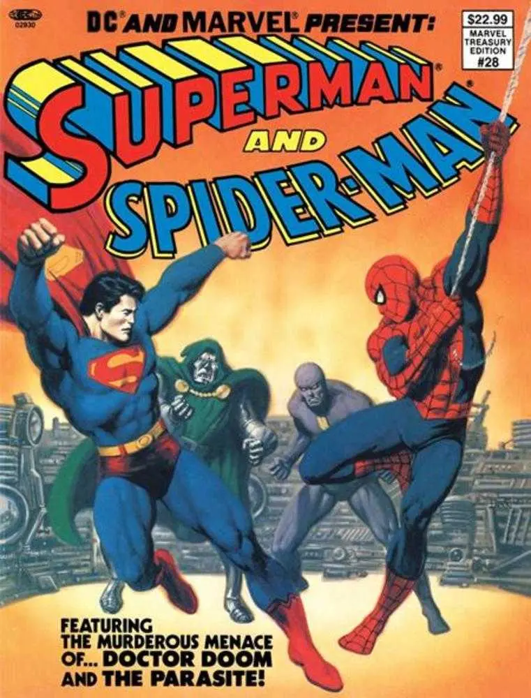 DC And Marvel Present: Superman And Spider-Man (Marvel Treasury Edition #28) #1 Facsimile Edition - Image 2
