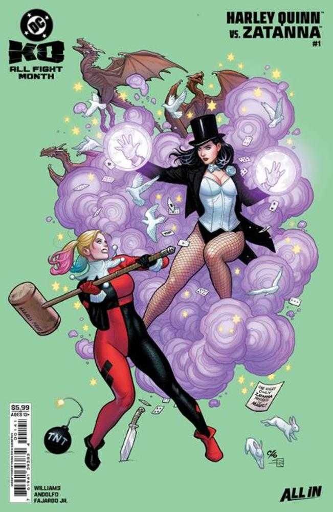 DC K.O. Harley Quinn vs Zatanna #1 (One Shot) - Image 2