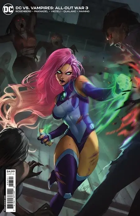 DC Vs Vampires All-Out War #3 (Of 6) Cvr B Lesley Leirix Li Card Stock Var - Image 2